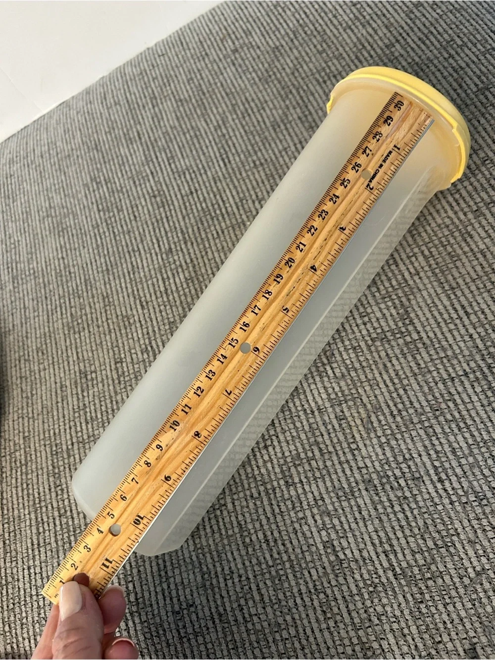 Tupperware modular mates spaghetti container number 5 tall round